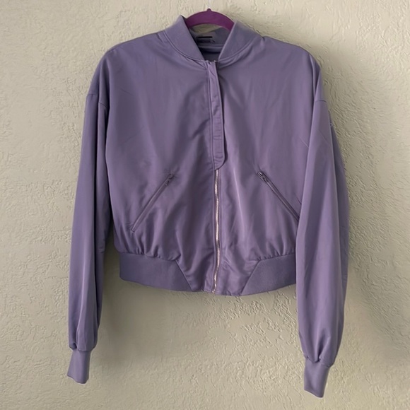 Gymshark Jackets & Coats Gymshark Lo Bomber Jacket Steel Blue Size